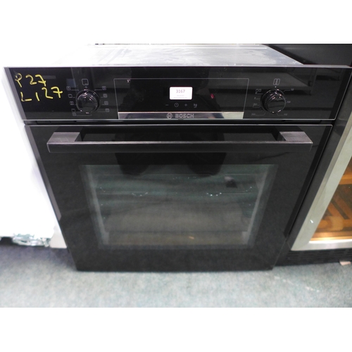 3167 - Bosch Serie 6 Single Oven - Model HBS573BB0B/78 (400-127)  * This lot is subject to vat