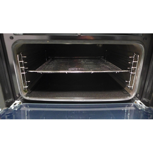 3168b - Zanussi Built Under Airfry Double Oven H715xW594xD568   -  Model No  ZPCNA4X1  , Original RRP £440.8... 