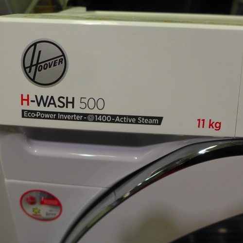 3176 - Hoover H Wash 500 11kg 1400rpm Washing Machine  - Model no  HWB411AMC-80 , Original RRP £419.00 inc.... 