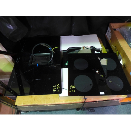 3246 - 3x Mixed Damaged Hobs inc Viceroy AAUK 4 Zone Hob, Bosch Induction 5 Zone and Faber Galileo FlexIndu... 