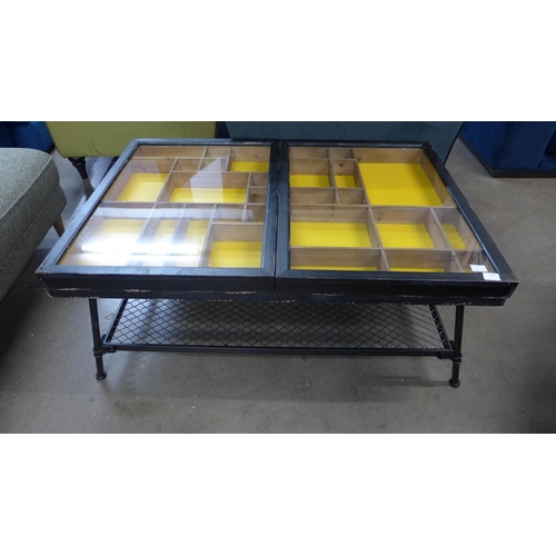 1327 - A collector's cabinet coffee table