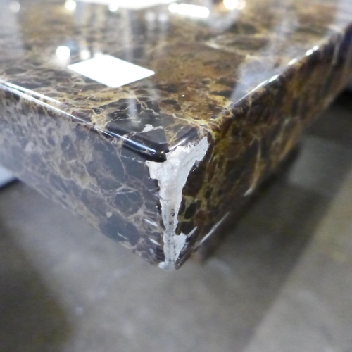 1457 - Italian style dining table - damaged corner