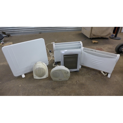 2272 - 6 Electric heaters inc. Dimplex 7 Igenix