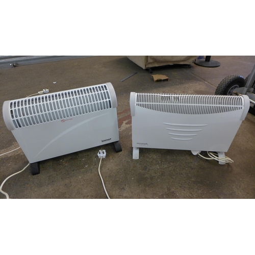 2272 - 6 Electric heaters inc. Dimplex 7 Igenix