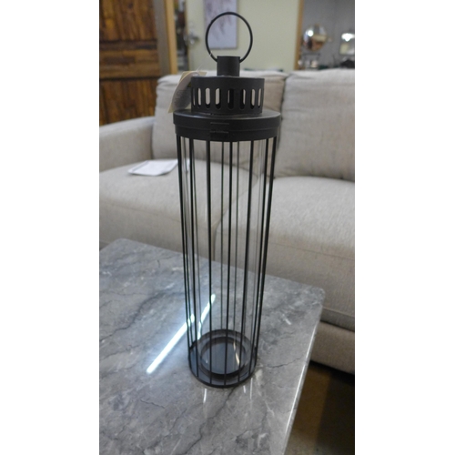 1305 - A Chertsey black lantern H 45cm (369808813)