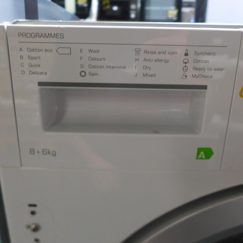 3025 - CDA Fully Integrated Washer/Dryer (8+6kg)  Model no  CI981 (400-146)  * This lot is subject to vat