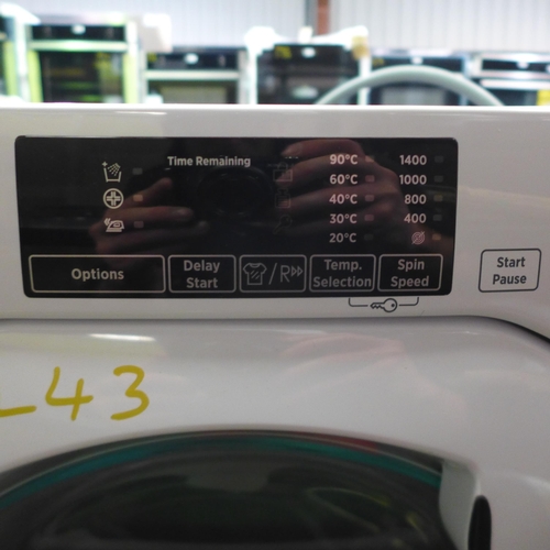 3026 - Hoover H-Wash 300 Lite Integrated Washing Machine (8kg) H820xW600xD525  - Model no  HBWS 48D1E , Ori... 