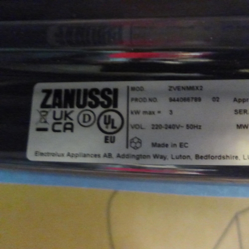 3034 - Zanussi Combi Microwave H455xW595xD567  - Model no  ZVENM6X2 , Original RRP £499.17 inc. vat (400-13... 