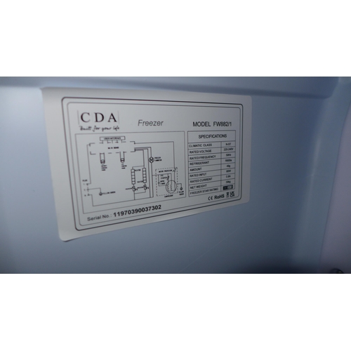 3126 - CDA Integrated Frost Free Tower Freezer H1772xW540xD540   -  Model No   FW882  , Original RRP £552.5... 