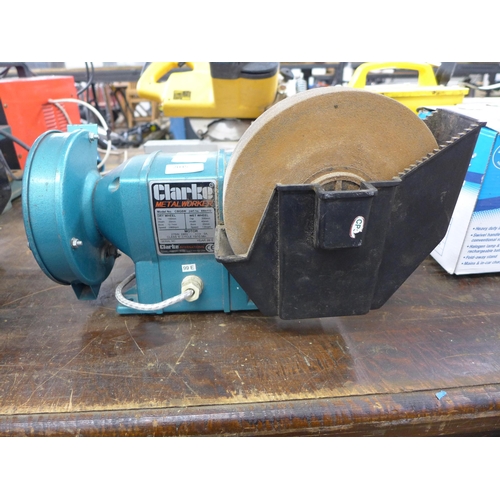 2045 - A Clarke CBG8W metalworker whetstone grinder