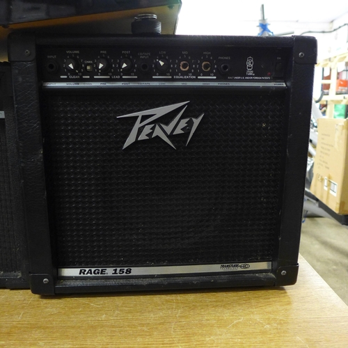 2141 - A Peavey amp, BB Blaster amp & Ion Profile Pro USB turntable