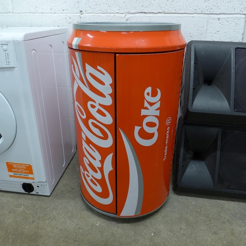 2178 - An Akura Coca-Cola can-style Hi-fi  system