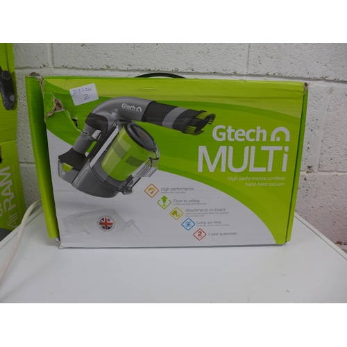 2181 - A G-Tech Multi cordless vacuum cleaner