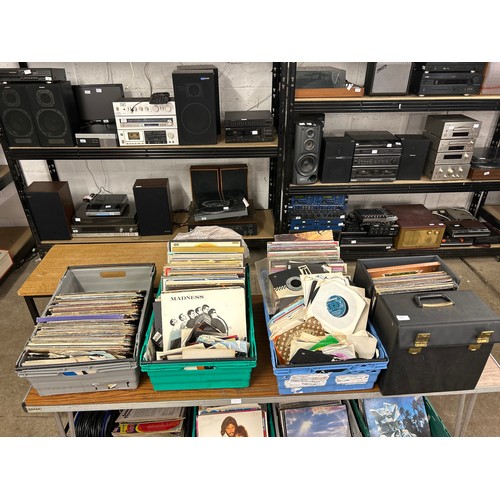 2139 - A collection of over 300 rock, pop, classic, jazz, 80s, 90s LP and single records