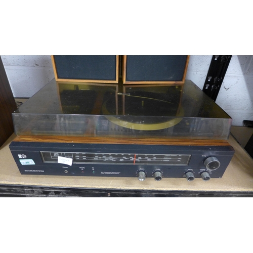 2158 - A PYE music system and Bush acoustics turntable and speakers