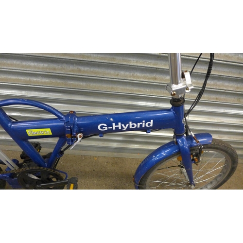 G hybrid electric folding 2024 bike