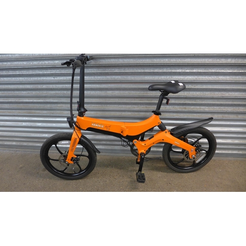 2205 - A Peugeot Homeric electric Sport T bike, a/f, no battery - Police repossession