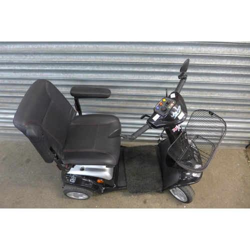 2206 - A K ForU mobility scooter KYMCO super 8 with key, rain cover and charger - W