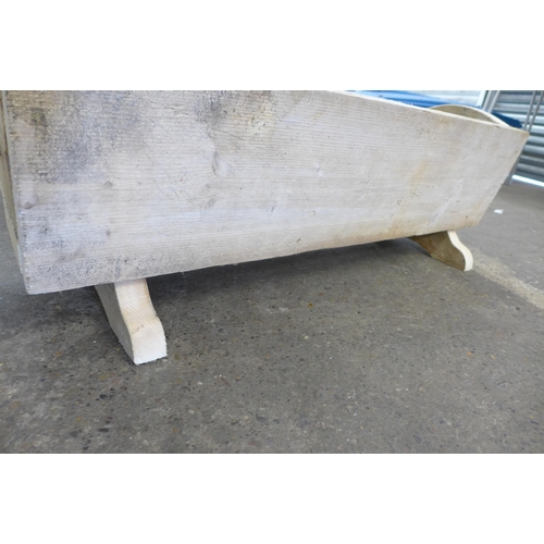 2273 - A pair of planters - 900mm x 300mm