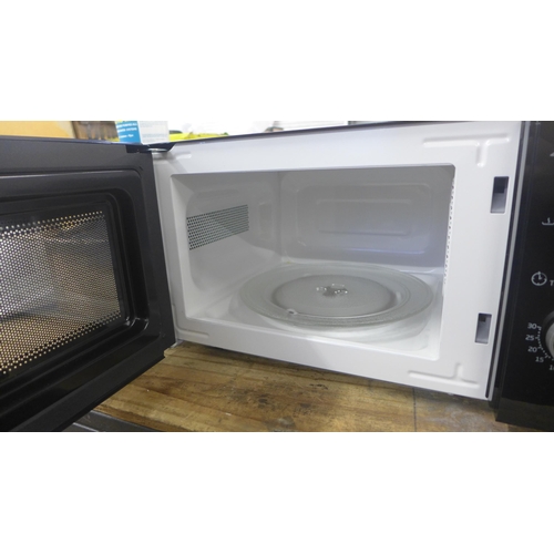 2359 - A Beko black microwave