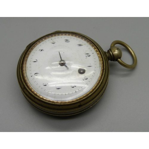 1043 - A verge pocket watch