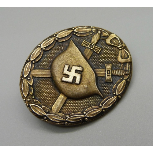 1070 - A German wound badge