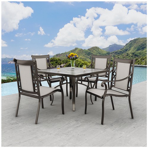 1513 - Agio Turner 5 piece Sling Dining Set, original RRP £691.66 + VAT (4172-18) *This lot is subject to V... 