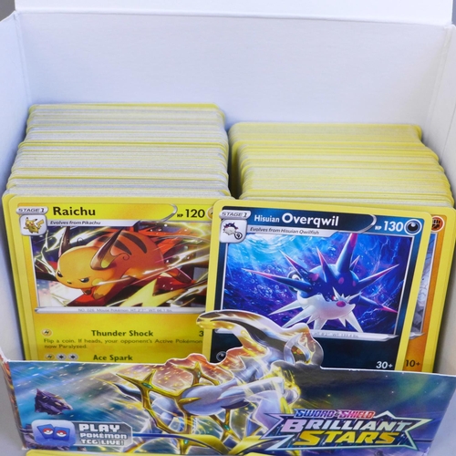 639 - 400 Black Star rare Pokemon cards, various sets