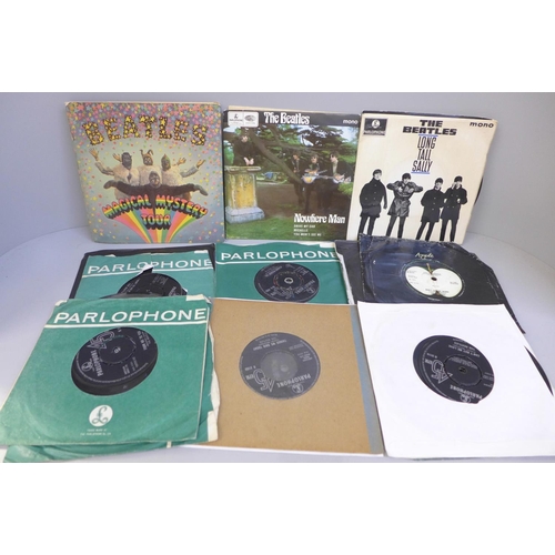 666 - The Beatles original EPs and 7