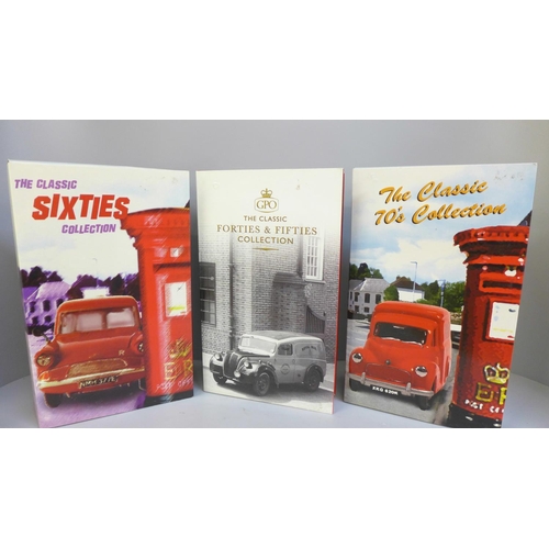 708 - Three Corgi Classic collection sets, Forties & Fifties, Sixties and Seventies