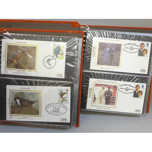 719 - Two Benham albums of first day covers