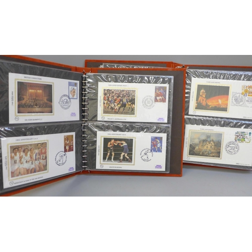 719 - Two Benham albums of first day covers