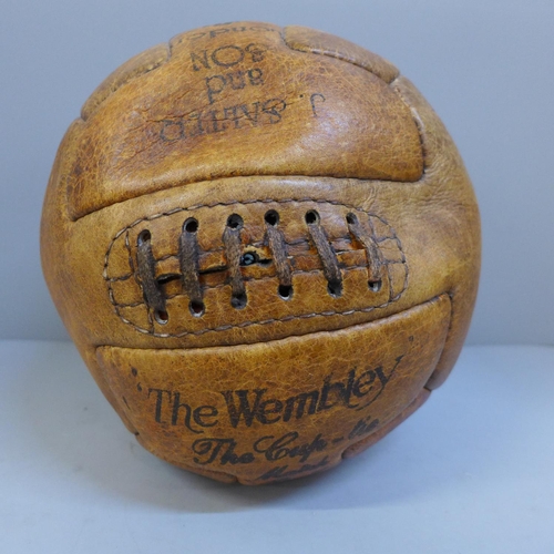 761 - The Wembley, The Cup-Tie Match Ball, 1924