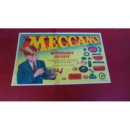 768 - A Meccano No. 1 part set, boxed and a collection of Meccano magazines, 1950s and 1960s