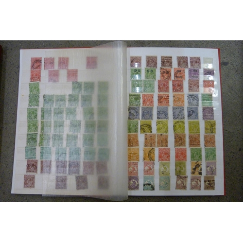 854 - Stamps; George V - George VI mint collection of plate blocks, coil pairs and strips, and some variet... 