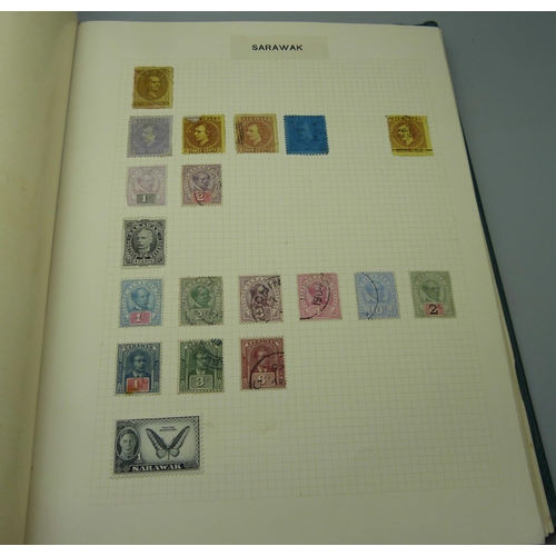 858 - Stamps; The Utile Hinged Leaf Album of Commonwealth and World mint and used stamps, S to Z