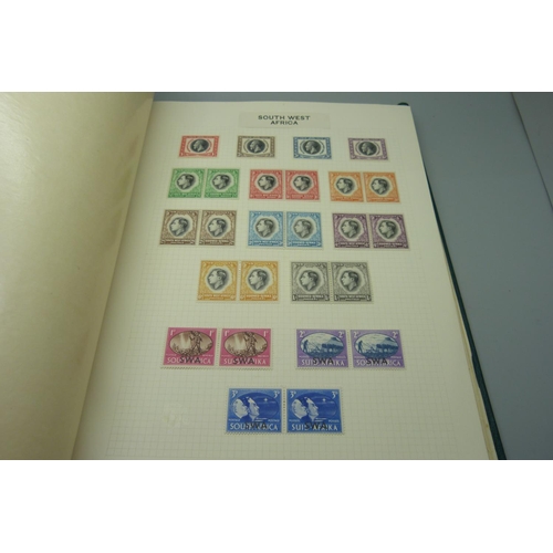 858 - Stamps; The Utile Hinged Leaf Album of Commonwealth and World mint and used stamps, S to Z