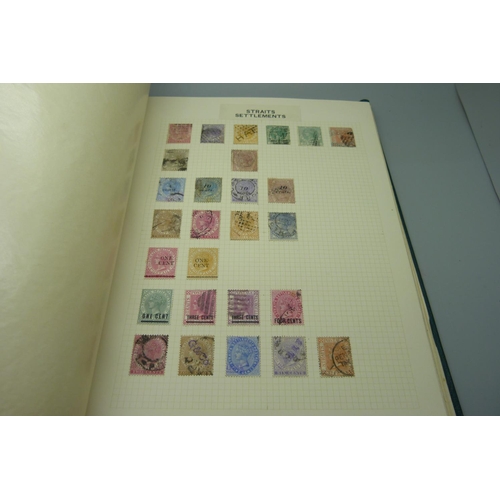 858 - Stamps; The Utile Hinged Leaf Album of Commonwealth and World mint and used stamps, S to Z