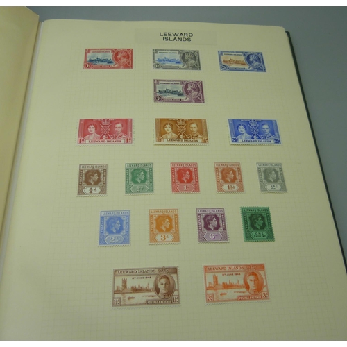 860 - Stamps; The Utile Hinged Leaf Album of Commonwealth mint and used stamps, L to R