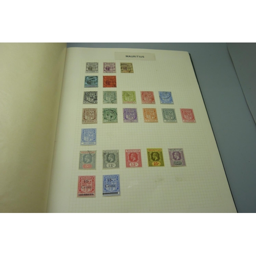 860 - Stamps; The Utile Hinged Leaf Album of Commonwealth mint and used stamps, L to R