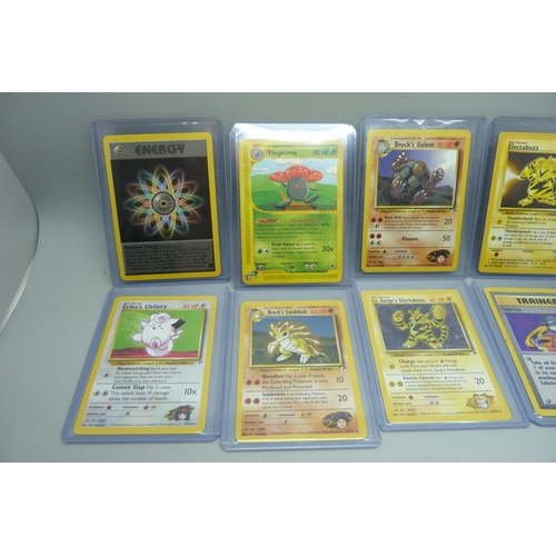 865 - 10 vintage rare Pokemon cards