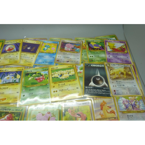 868 - 50 Vintage Japanese Pokemon cards