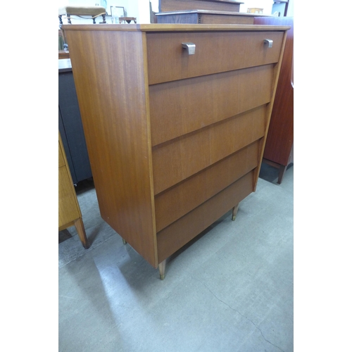 24 - An Avalon Yatton teak chest of drawers