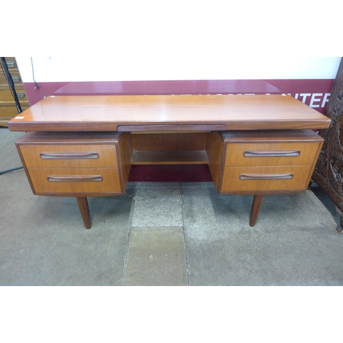 4 - A G-Plan Fresco teak floating top desk