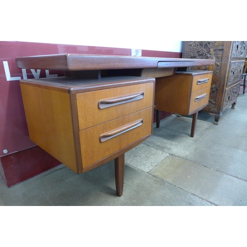 4 - A G-Plan Fresco teak floating top desk