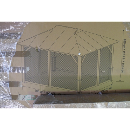 3011 - White & Grey Laurel 10ft x 12ft Gazebo, original RRP £1458.33 + vat (295-32) *This lot is subject to... 