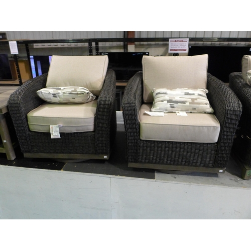 3016 - Agio Cameron 4 Piece Woven Deep Seating Set, original RRP £1583.33 + VAT (297-7) *This lot is subjec... 