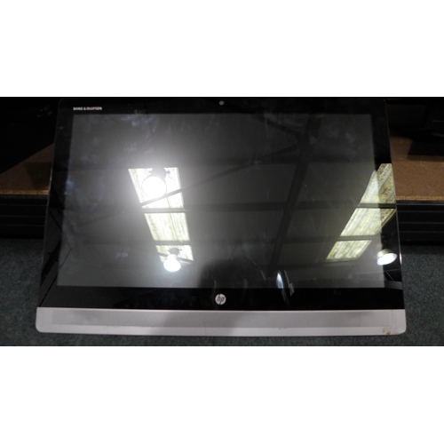 3059 - Three HP Touch All In One PC's (model: TPC-T007-23) with B&O Speakers (no stands/HDD's) * this lot i... 