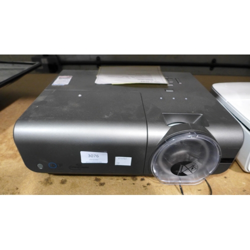 3076 - 2 Table top projectors - (Crestron & Optoma) * this lot is subject to VAT