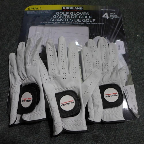 3046 - Mixed Sized Kirkland Signature Golf Gloves  (296-187)   * This lot is subject to vat